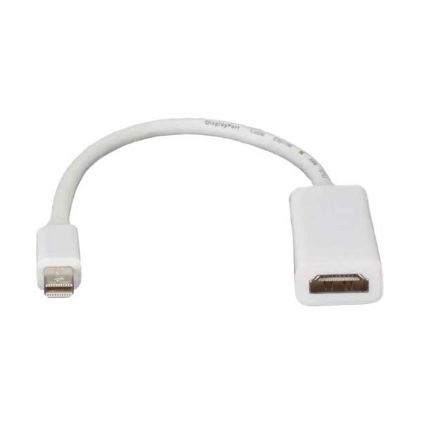 QVS MDPH-MF Mini DisplayPort/Thunderbolt Male to HDMI Female Digital Video Adapter
