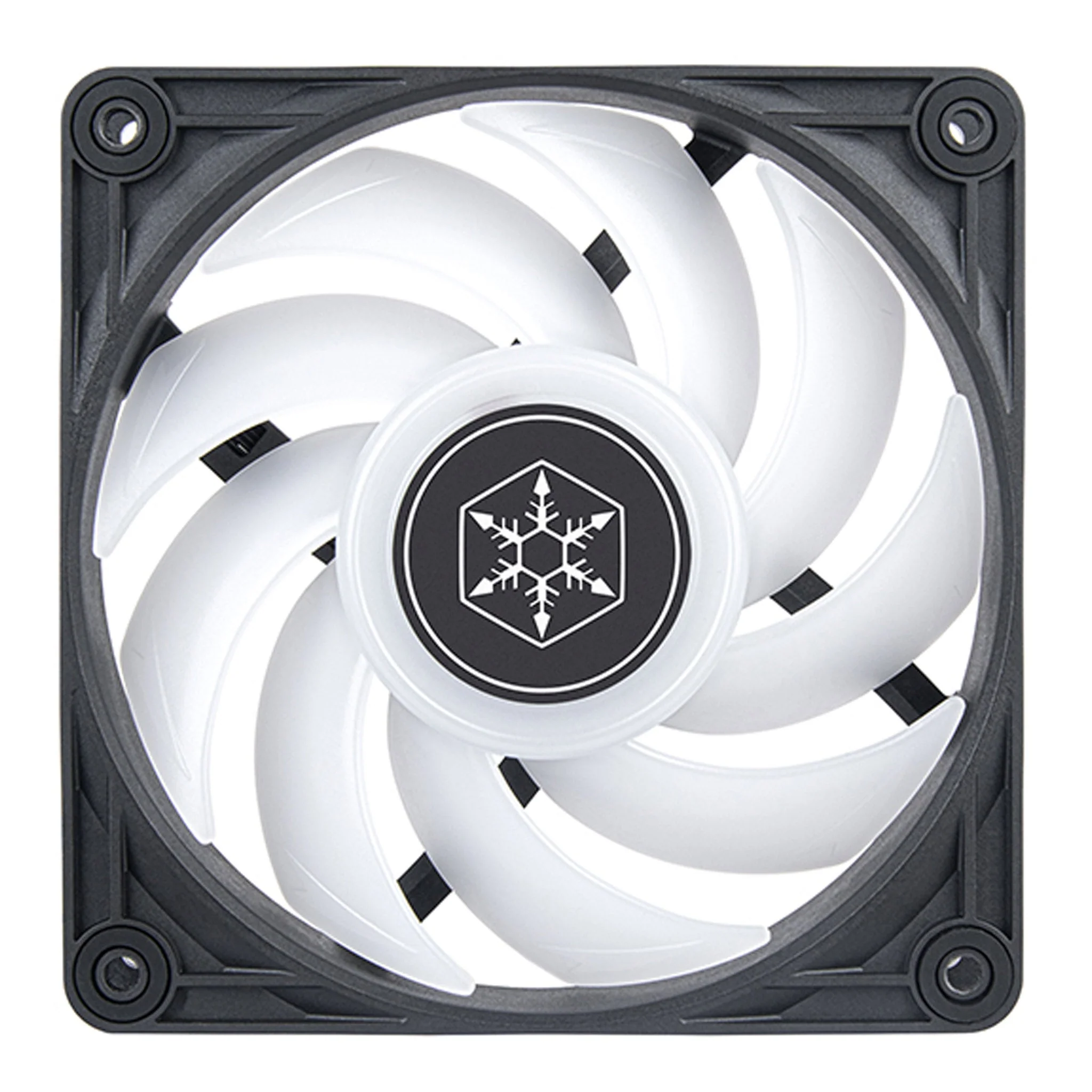 SilverStone VS120B-ARGB-3PK Performance Enhanced VISTA 120mm PWM ARGB Fan - 3-Pack - Image 3
