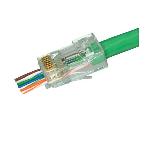 Simply45 SIMPLY45-CAT6 Pass Through Modular Plugs - Cat6 UTP - 100pc Jar - Image 3