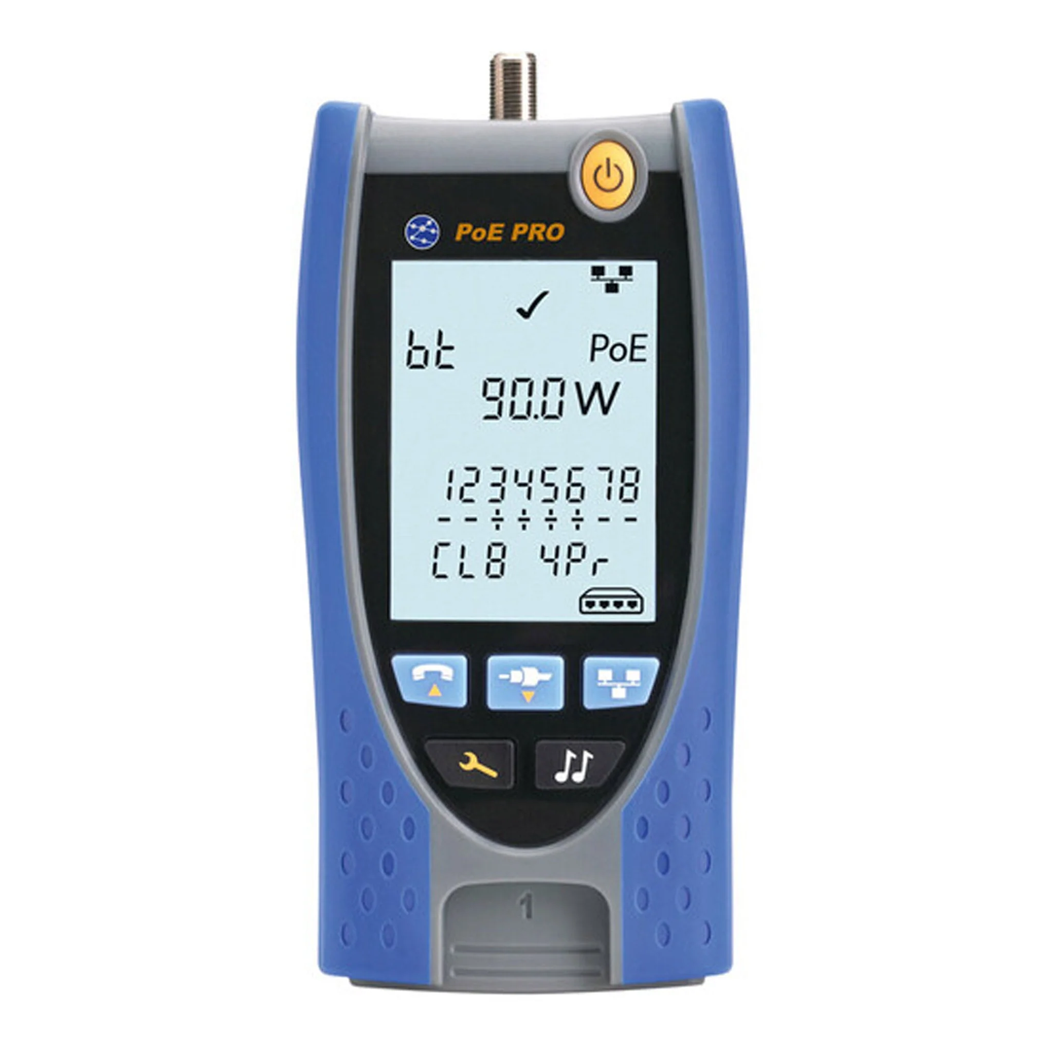 SimplyTEST ST-158006 PoE Pro AnyWARE VDV II Cable Tester for PoE++ - Image 2