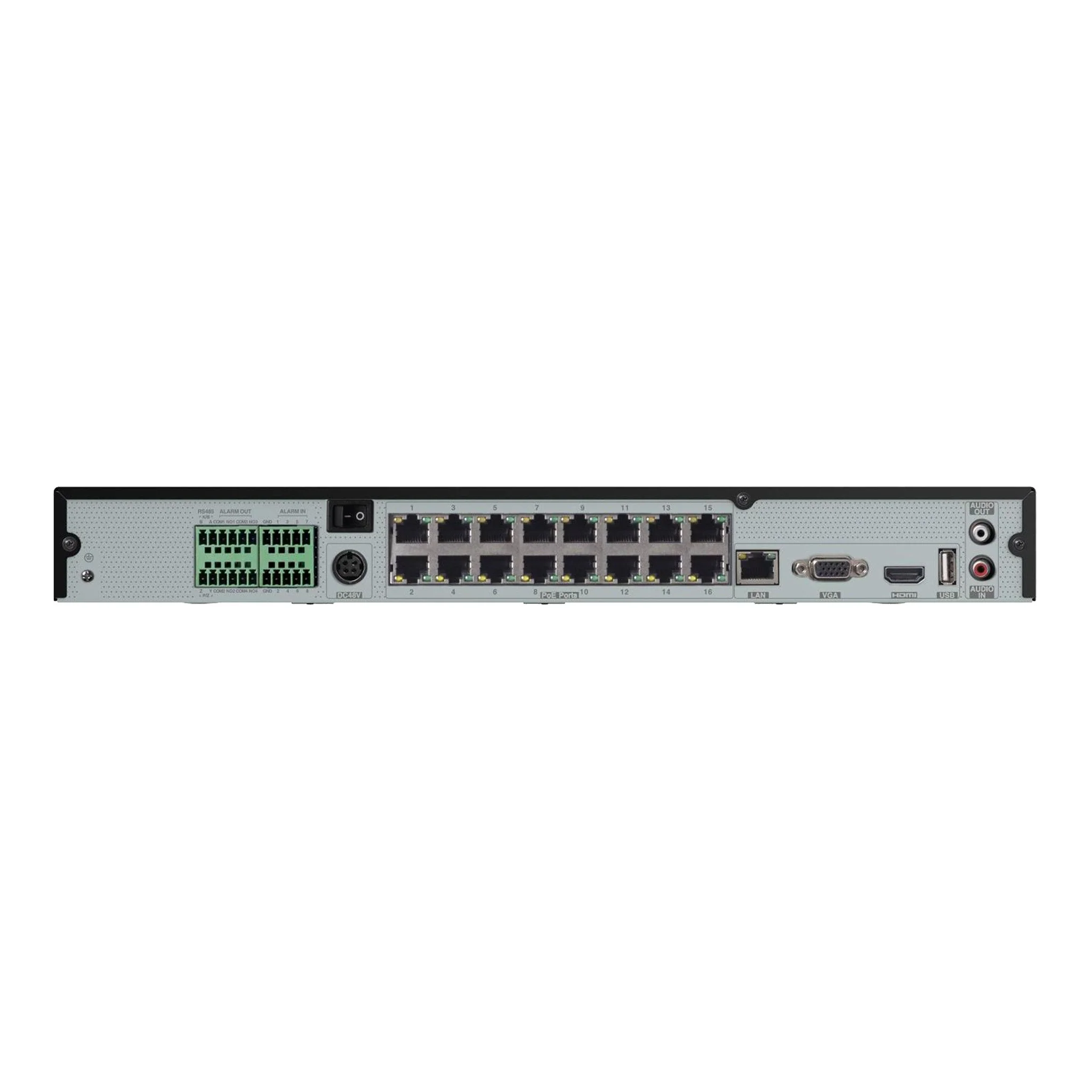 Speco Technologies N16NRE 16-Channel PoE 4K H.265 NVR with Facial Recognition and Smart Analytics - Image 2
