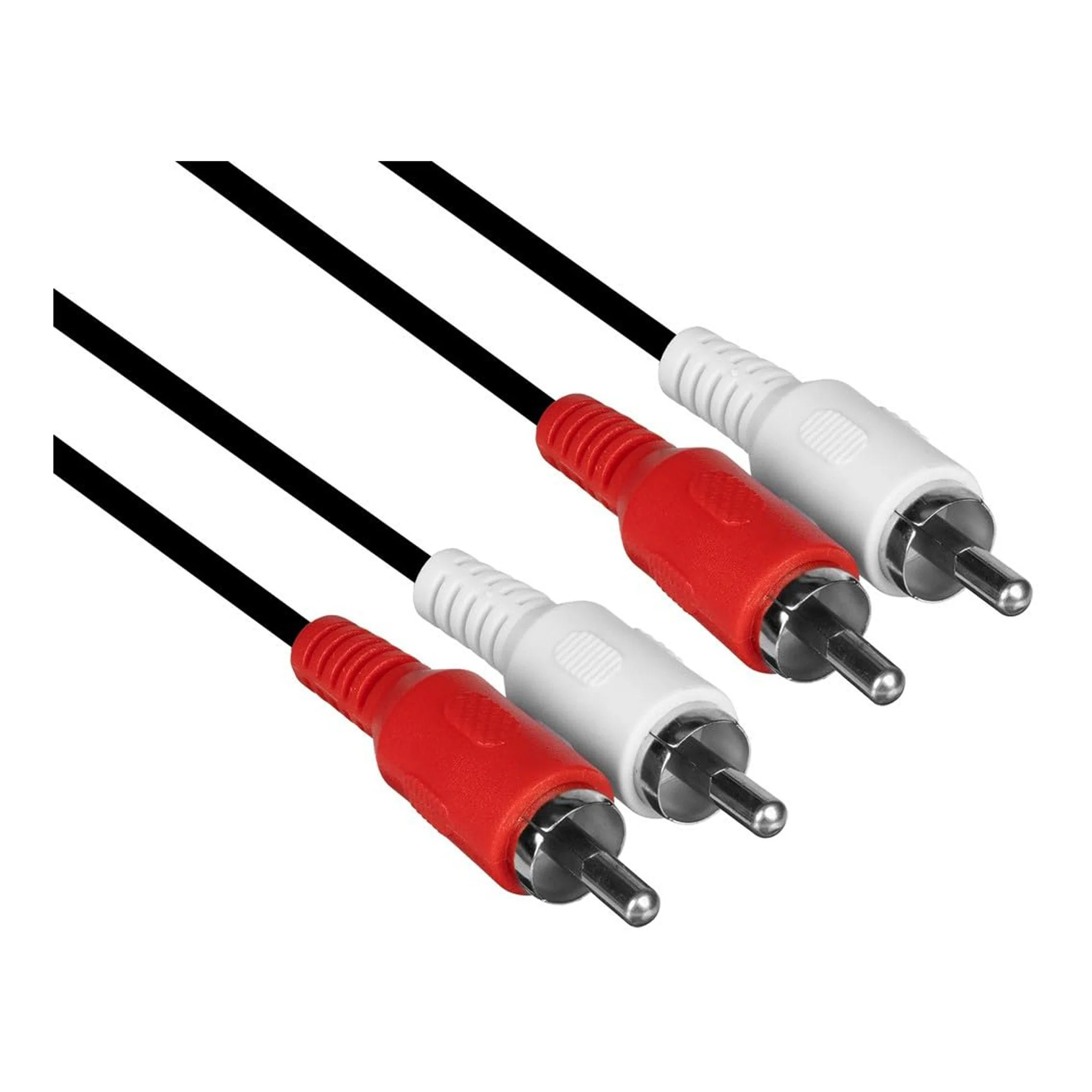 SR Components AC26BKG 6ft Dual RCA Plug to Dual RCA Plug Cable - Male to Male - Image 2