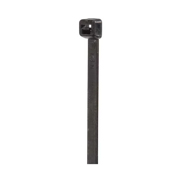 SR Components WT-8-18B 8" 18lb Black UV Rated Nylon Self Locking Cable Zip Ties 100-Pack