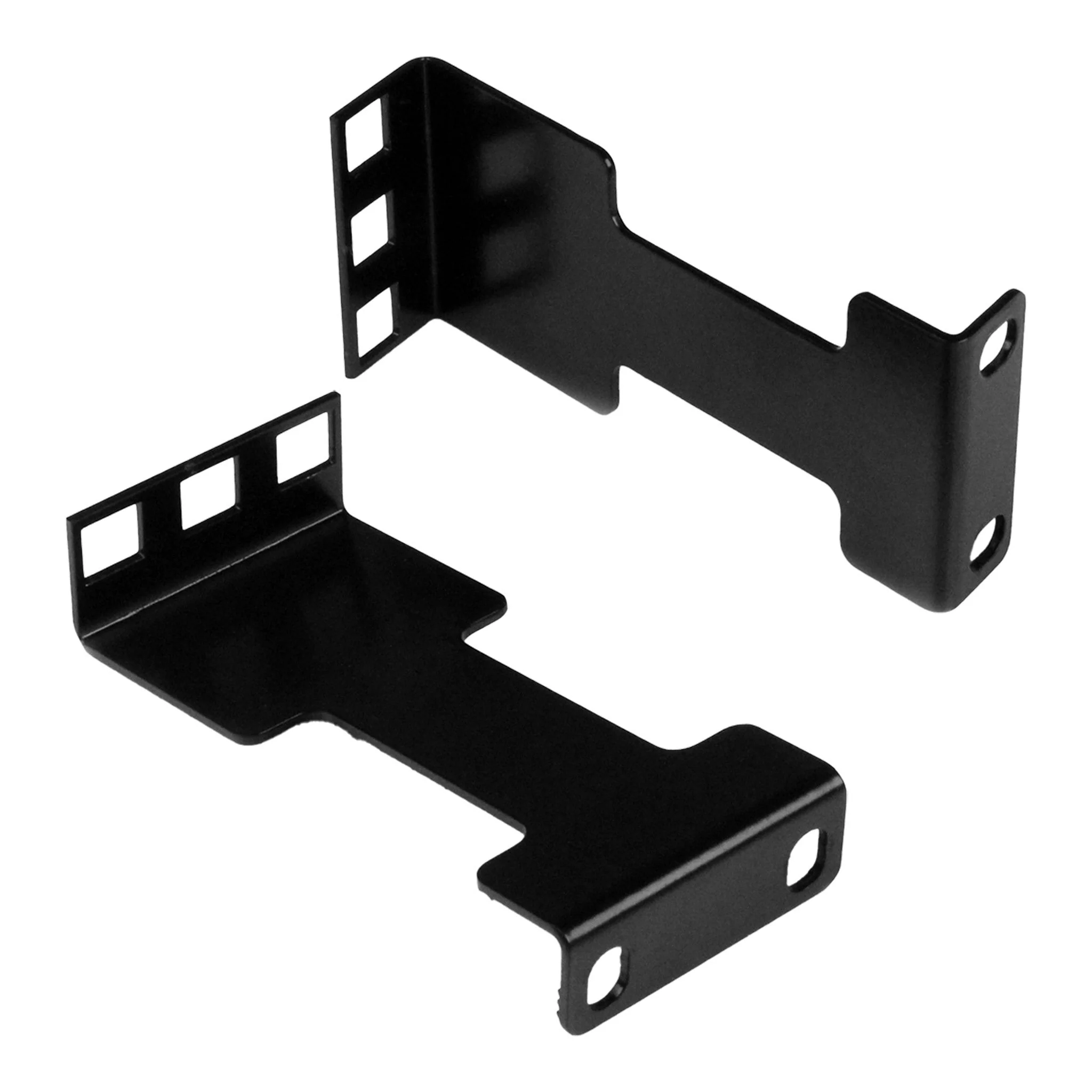 StarTech RDA1U 1U 4" Rack Extender Rail Depth Adapter Kit for Server Racks - Black - Image 2
