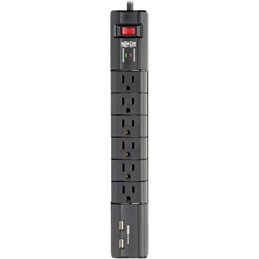 Tripp Lite Surge 6 Outlet 3.4A USB Charger Tablet Smartphone Ipad Iphone - Image 8