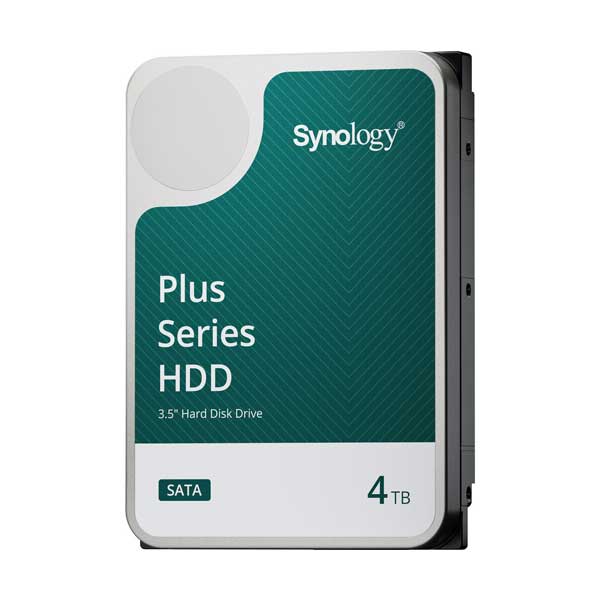 Synology 4TB Plus 5400 RPM SATA III 3.5" Internal NAS HDD (HAT3300-4T)