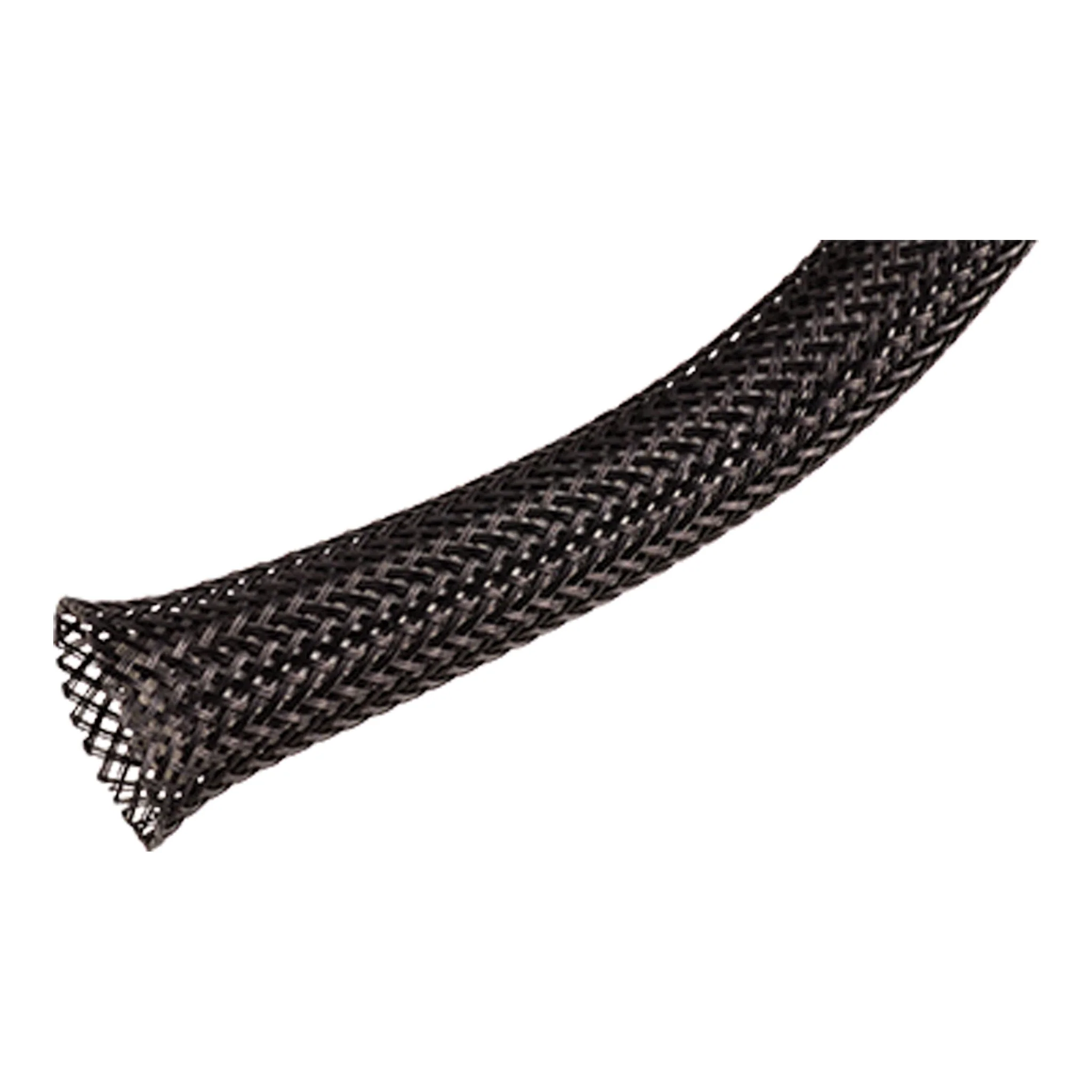 Techflex PTN1.50BK Flexo PET 1-1/2 Inch Black Expandable Sleeving, Sold By The Foot