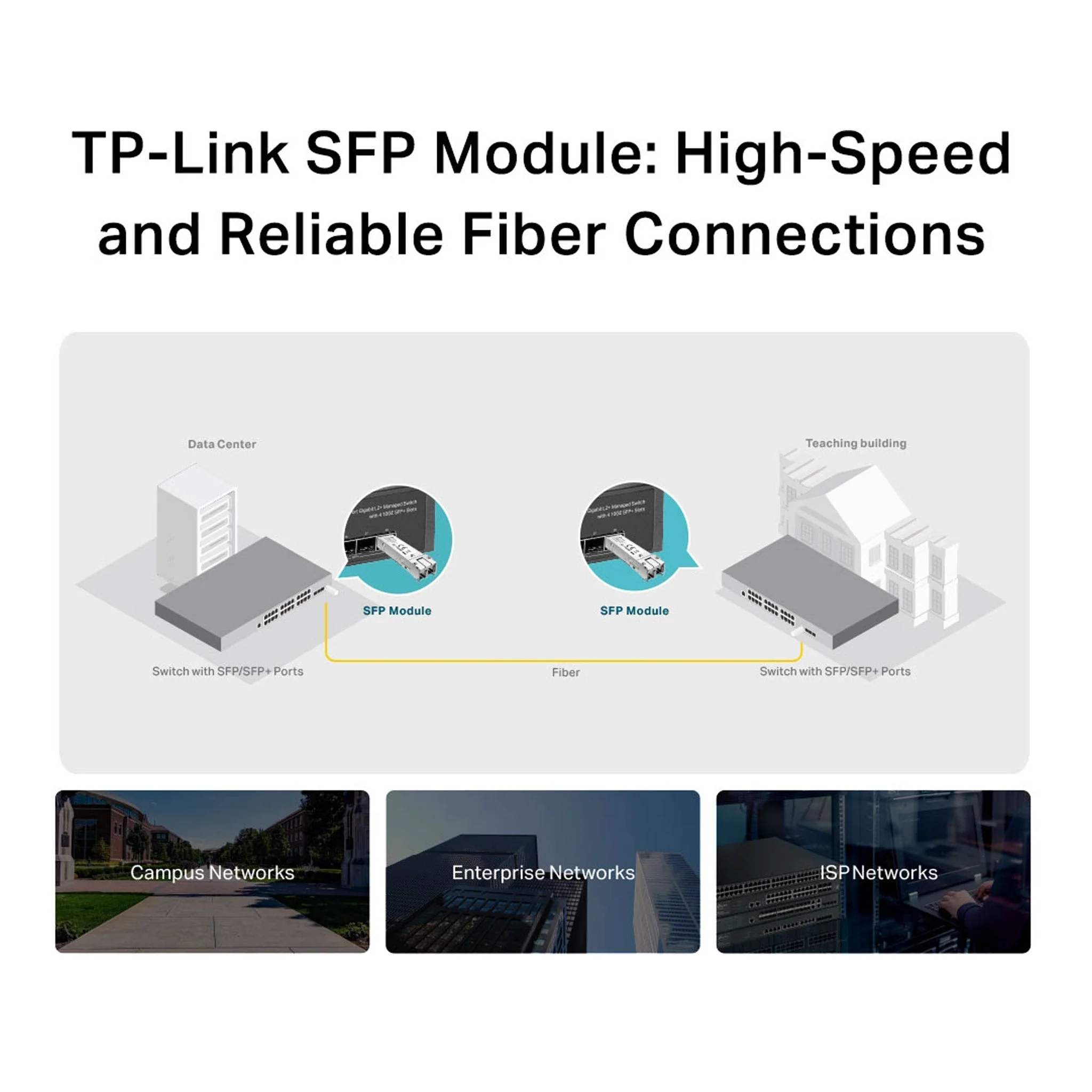 TP-Link TL-SM311LS Single-Mode Fiber MiniGBIC Gigabit SFP Module - Image 6