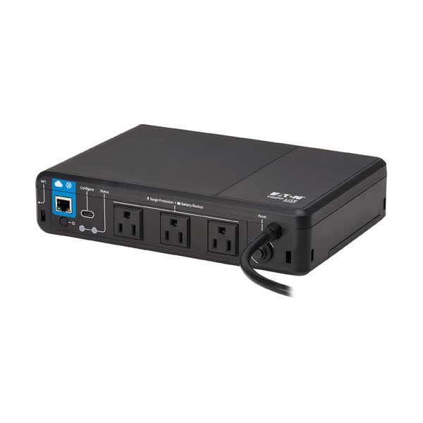 Tripp Lite 3-Outlet 350VA 210W 120V Standby Cloud-Connected UPS with Remote Monitoring (BC350RNC)
