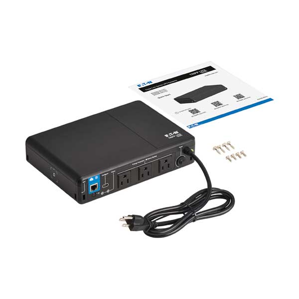 Tripp Lite 3-Outlet 350VA 210W 120V Standby Cloud-Connected UPS with Remote Monitoring (BC350RNC) - Image 2