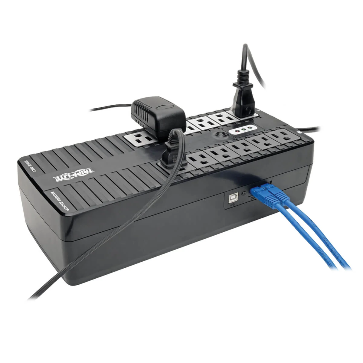 Tripp Lite INTERNET750U 750VA 450W UPS Desktop Battery Back Up - Image 2