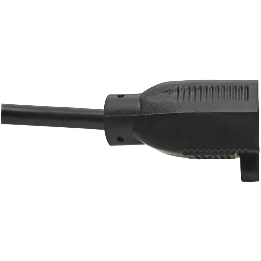 Tripp Lite P002-001-10A 1ft 18AWG 10A 125V Black NEMA 5-15R to C14 Computer AC Power Cable - Image 5