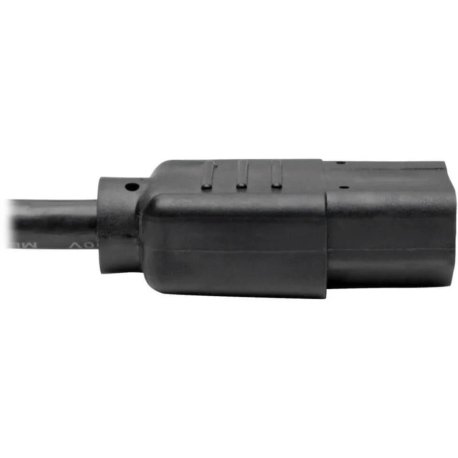 Tripp Lite P006-001 1ft 125V 10A 18AWG Black NEMA 5-15P to C13 Computer Power Cord - Image 5