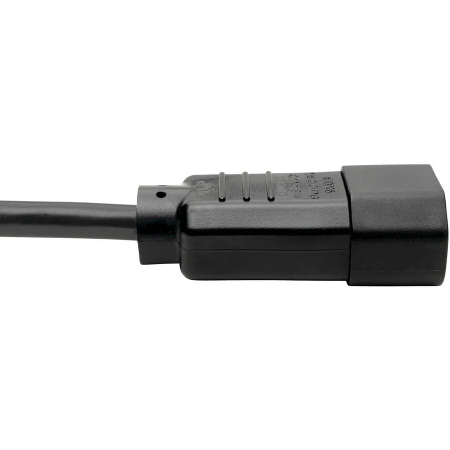 Tripp Lite Power Cord Adapter 16AWG 12A 125V IEC-320-C14 to NEMA 5-15R 2' - Image 4