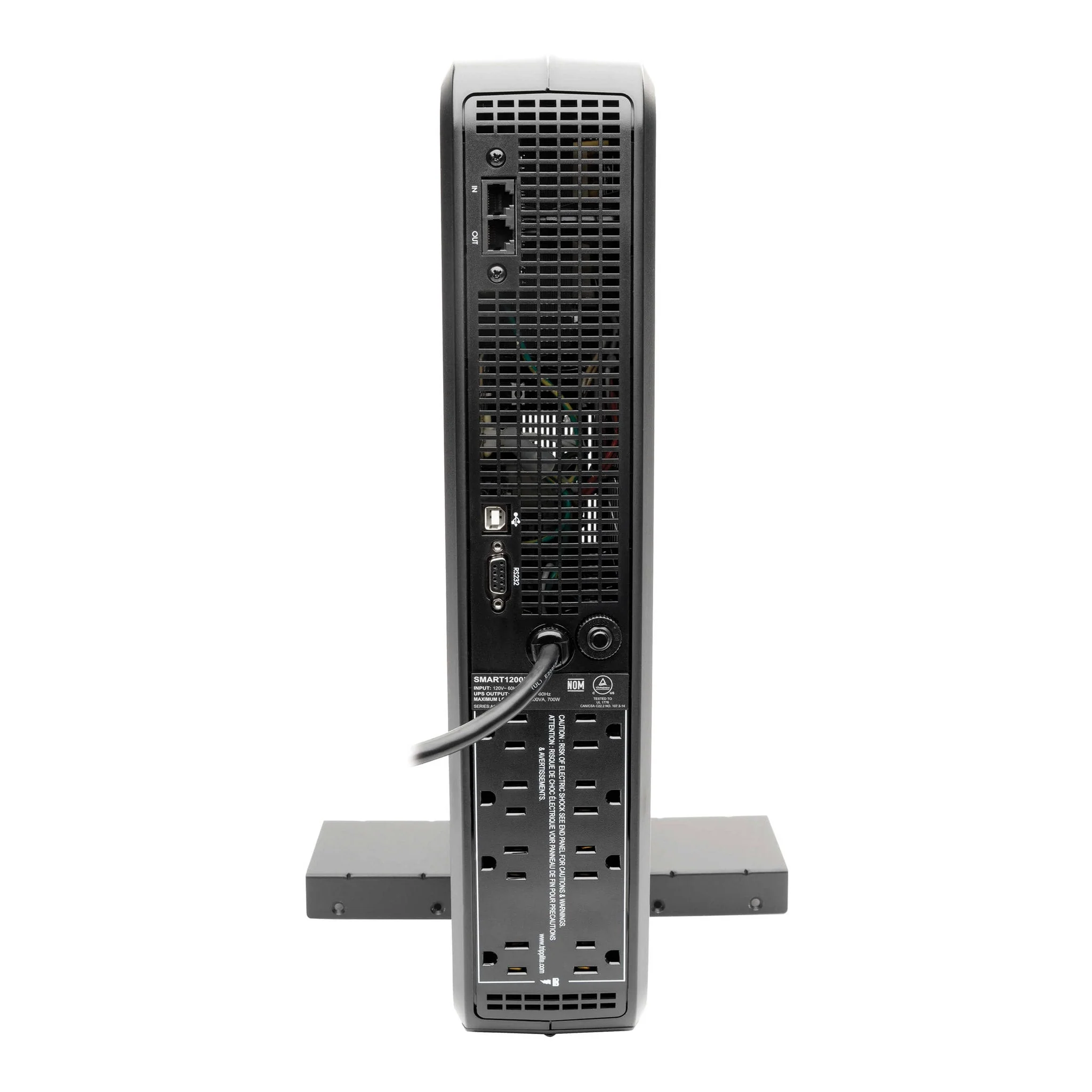 Tripp Lite SMART1500LCD 1500VA 900W UPS Smart Rackmount Tower LCD - Image 3