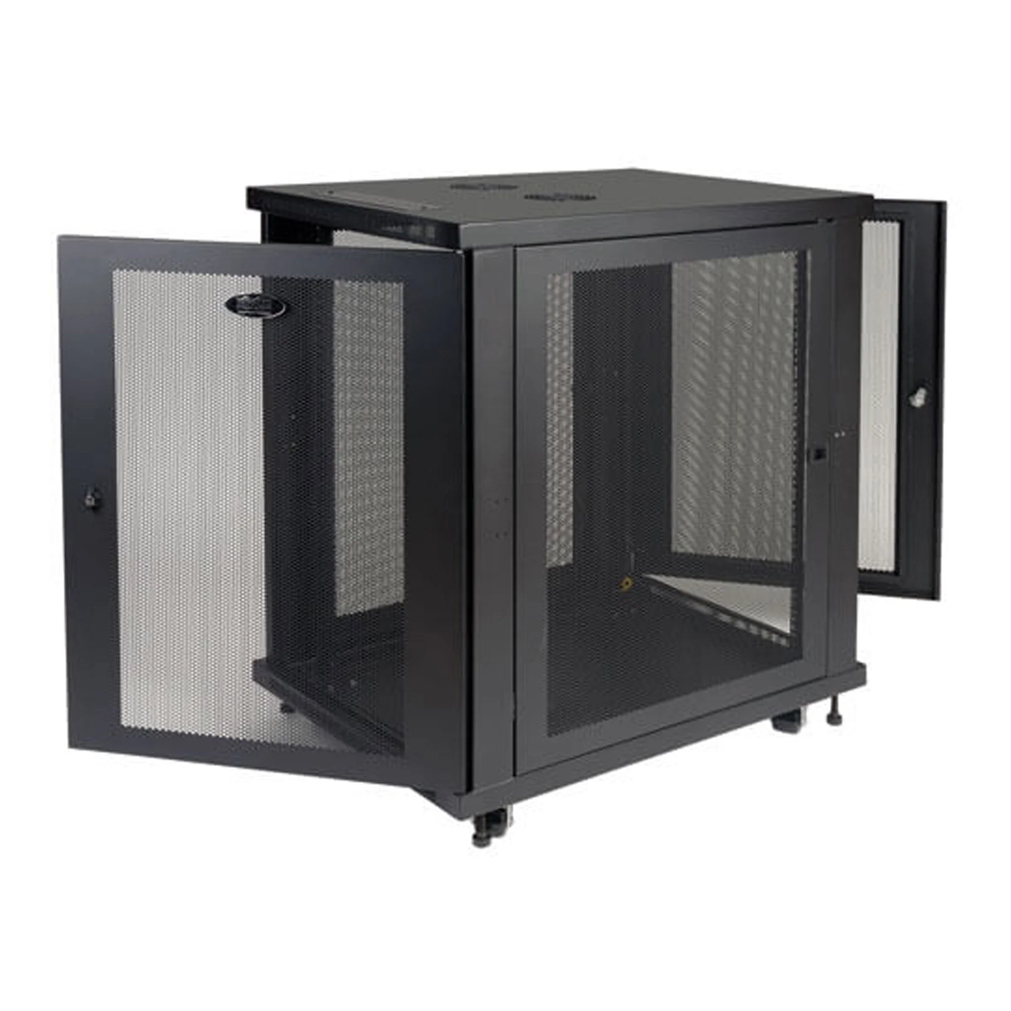 Tripp Lite SR18UB 18U SmartRack Mid-Depth Half-Height Rack Enclosure - Image 2