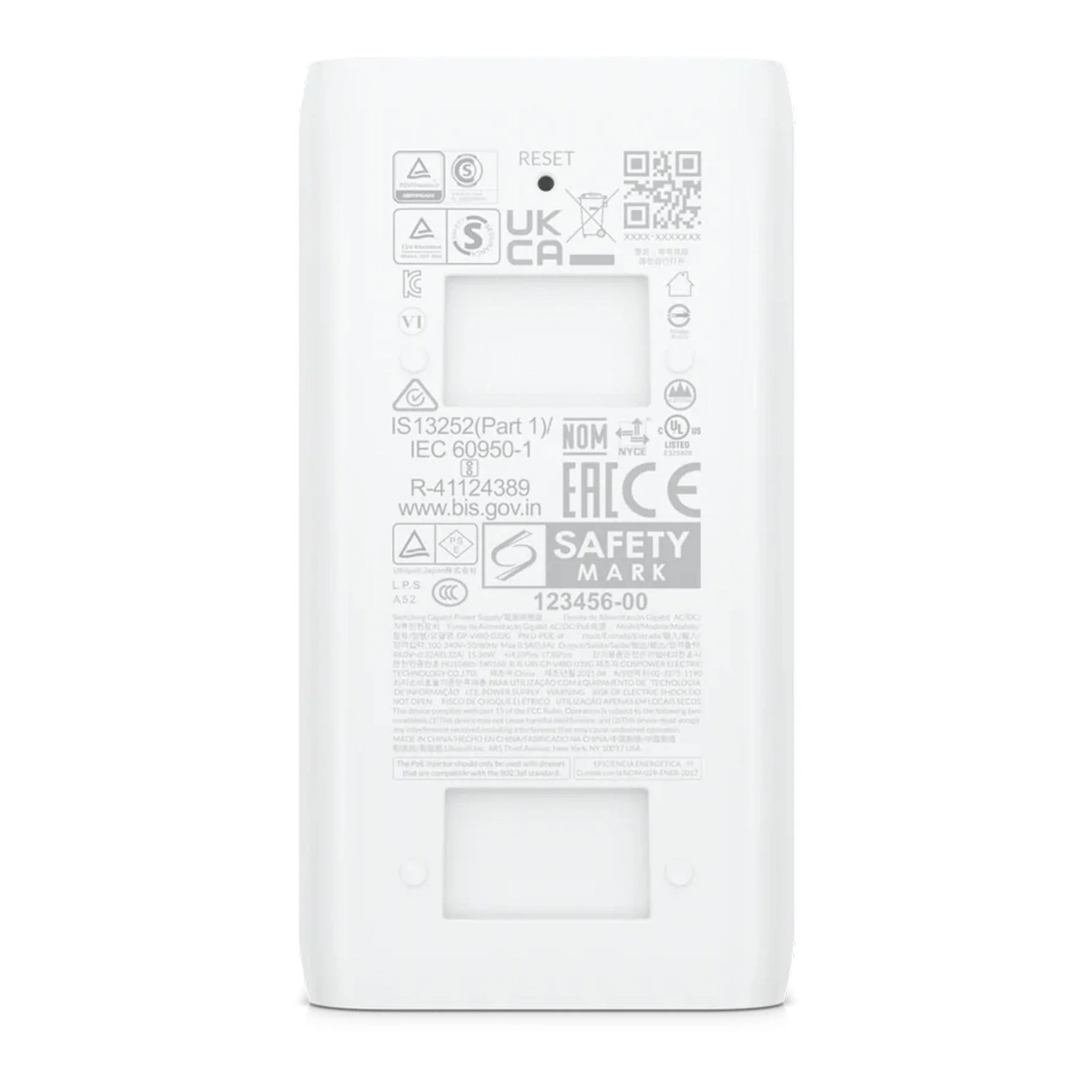 Ubiquiti U-POE-AF 802.3AF Power over Ethernet (PoE) Injector Adapter - Image 4