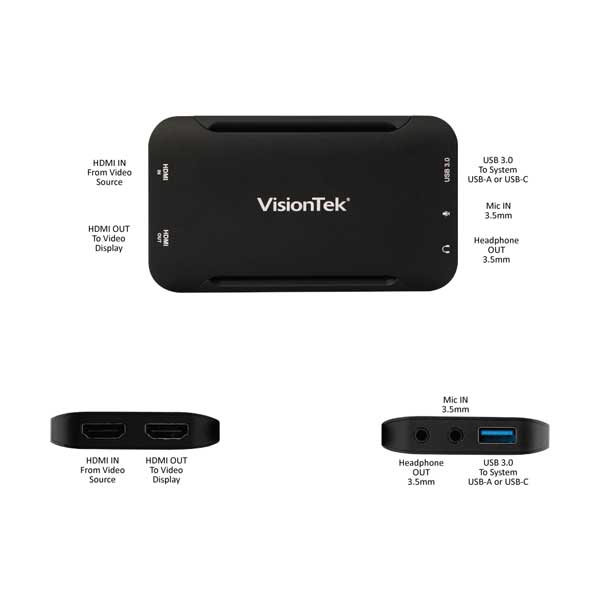 VisionTek 901415 Full HD60 UVC Capture Card - Image 2