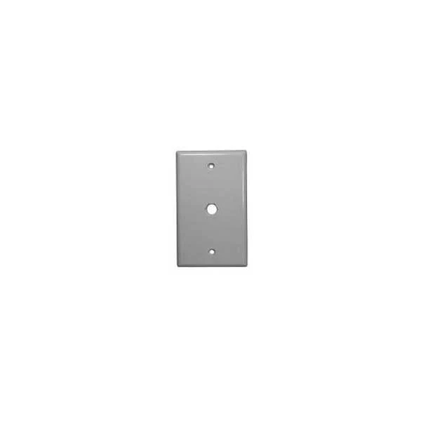 Wall Plate (Black] 1 F81 Hole