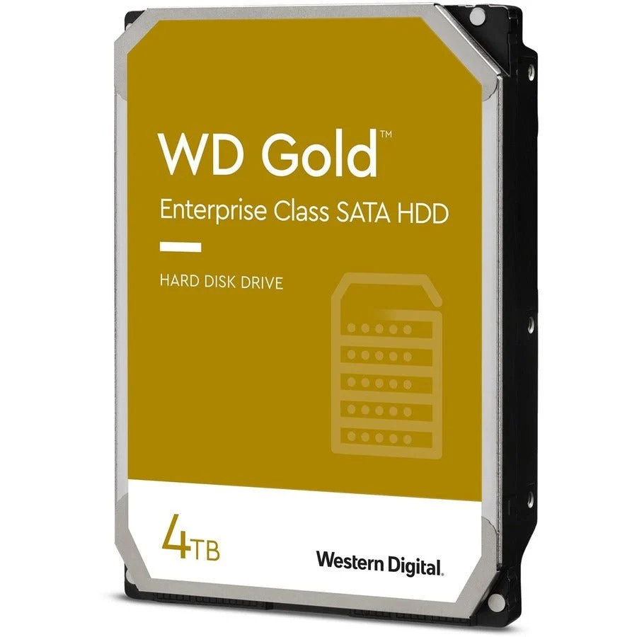 Western Digital WD4003FRYZ 4TB WD Gold Enterprise Class 3.5" SATA 6Gb/s 7200 rpm Internal Hard Drive