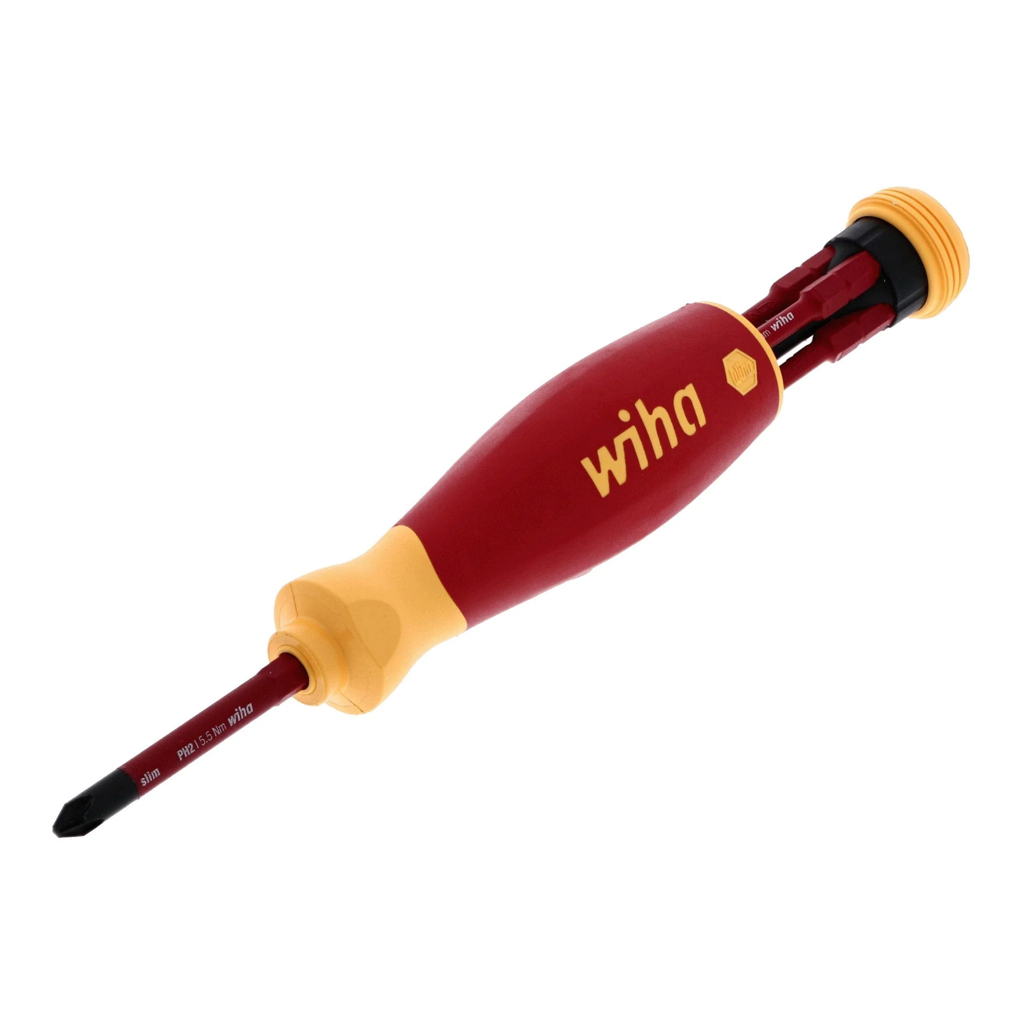 Wiha 28345 6-Piece Insulated SlimLine PocketMax Multi-Driver - Image 2