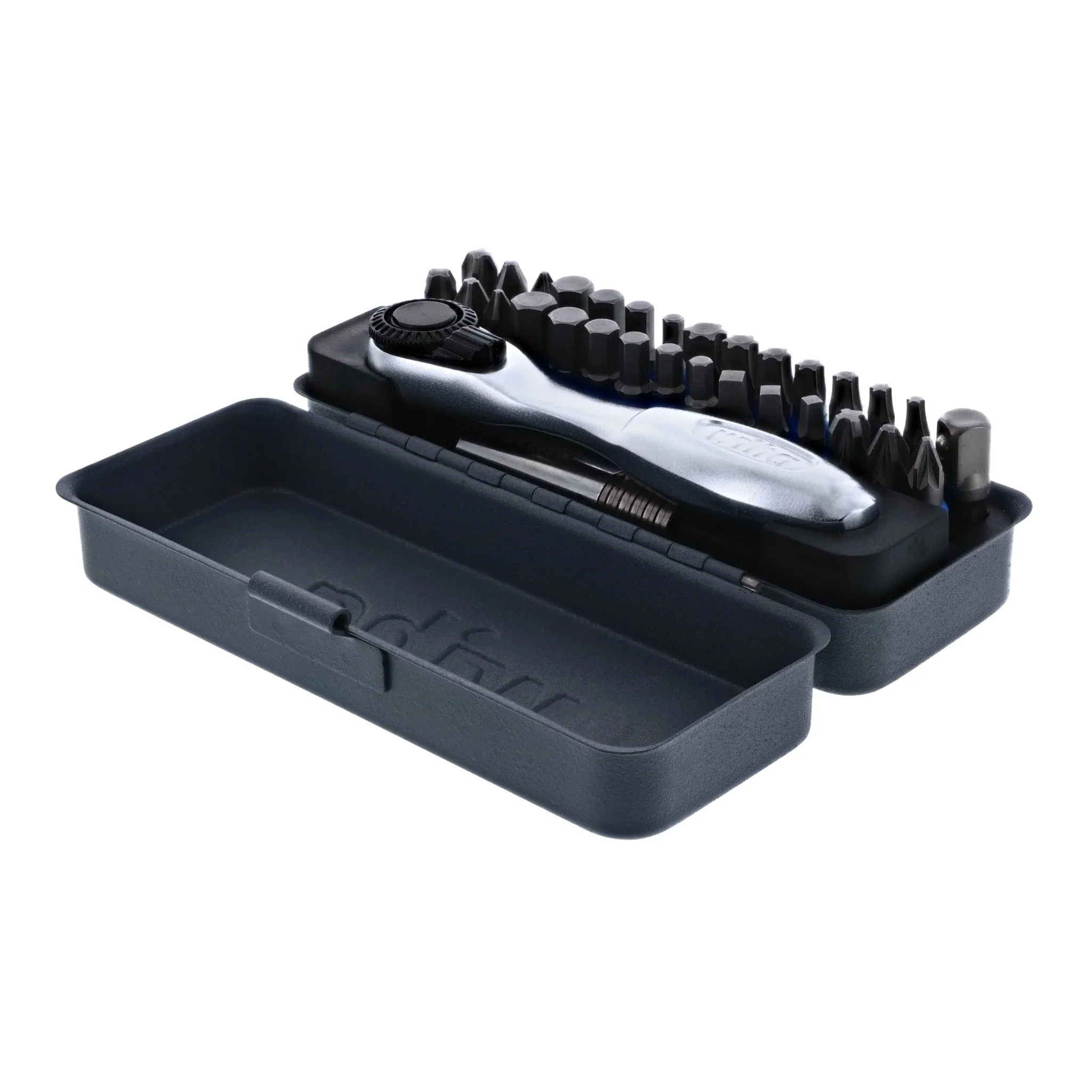 Wiha 76889 32-Piece TerminatorBlue Mini Ratchet and Impact Bit Set - Image 4