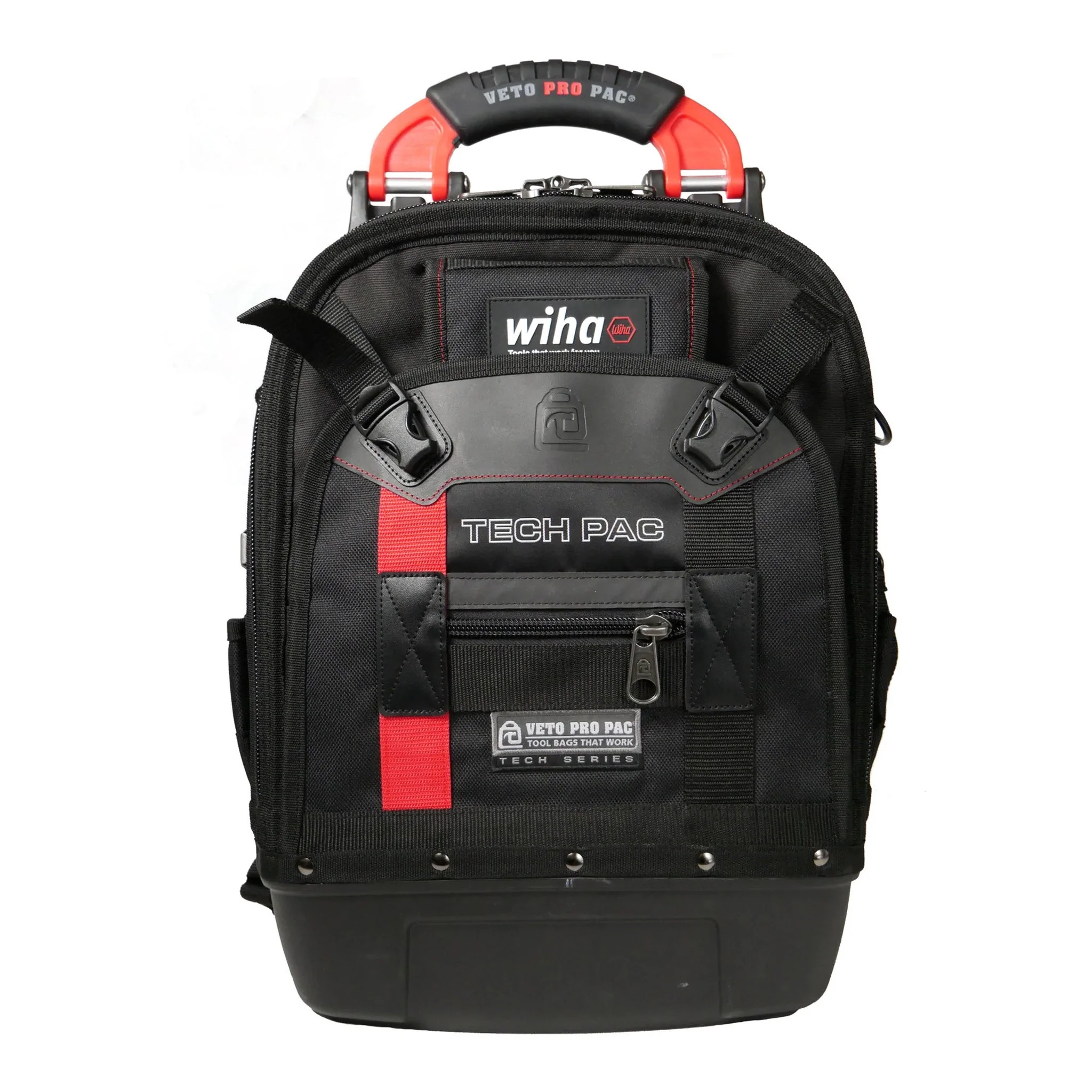 Wiha 91596 30-Piece RedStripe Heavy-Duty Tech Pac Backpack Tool Kit - Image 4