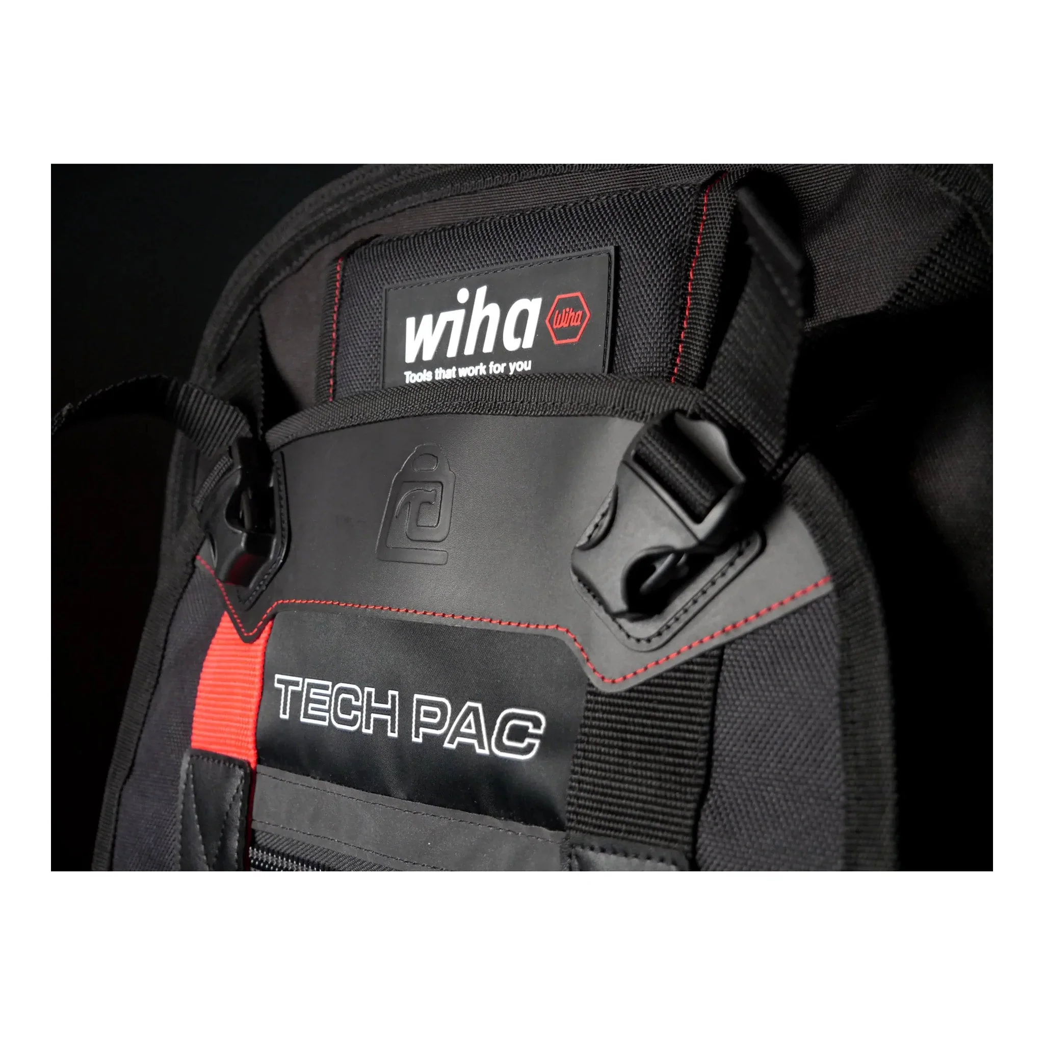 Wiha 91596 30-Piece RedStripe Heavy-Duty Tech Pac Backpack Tool Kit - Image 8