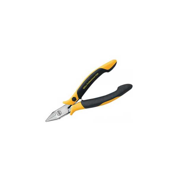 Wiha ESD Safe Precision Wide Tapered Head Full Flush Cutters - Image 2