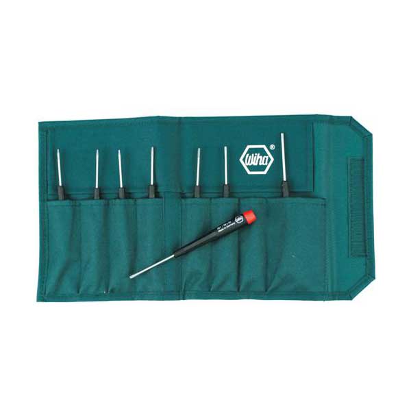 Wiha Precision Torx Screwdriver 8-Piece Set in Canvas Pouch