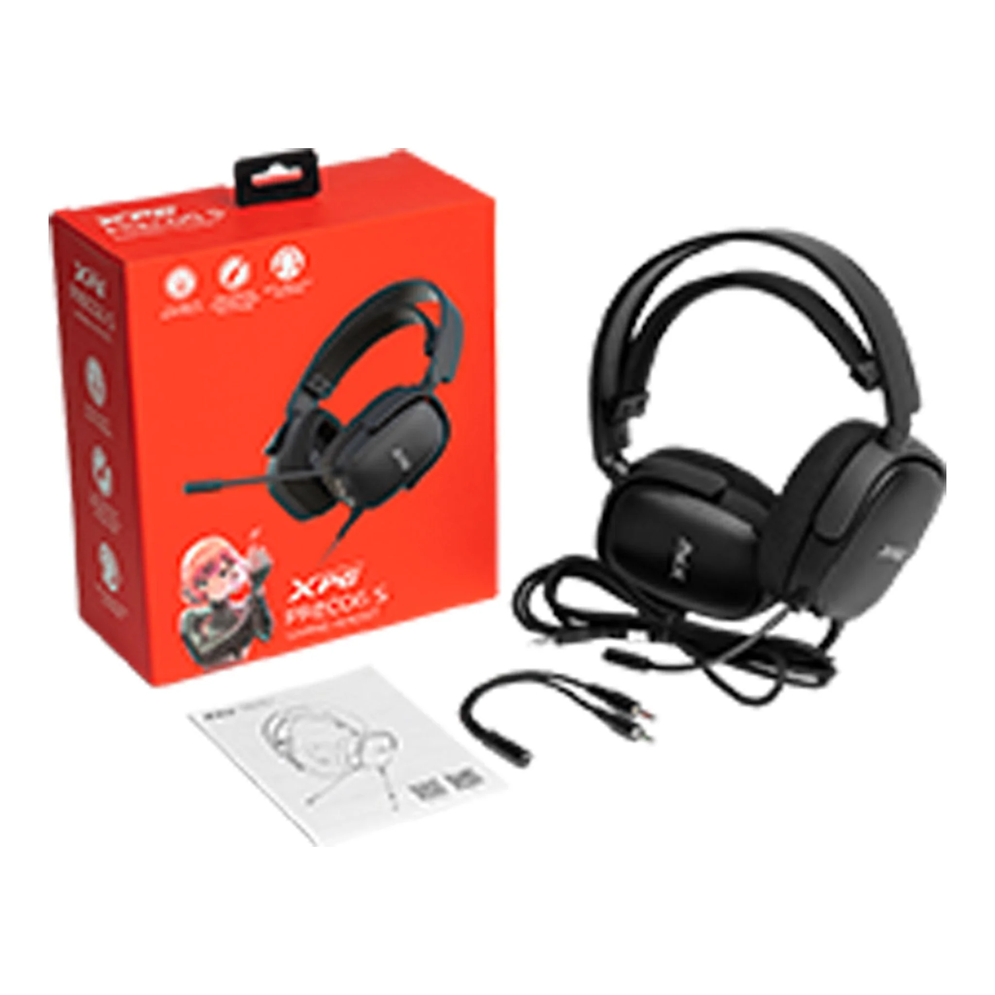 XPG Black Precog S Gaming Headset with Microphone - Image 6