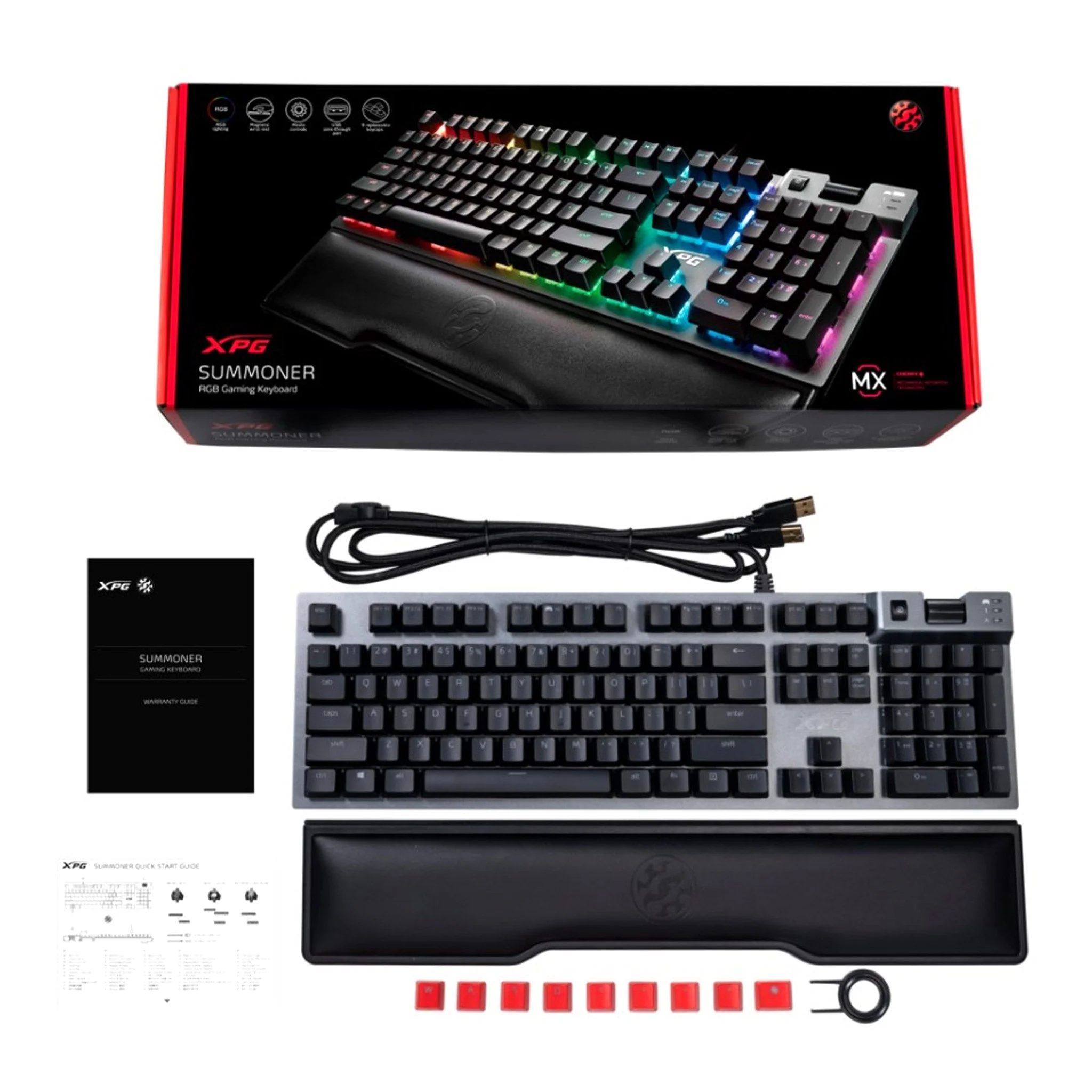 XPG Summoner Wired Mechanical Keyboard with Cherry MX Red switches - Image 6