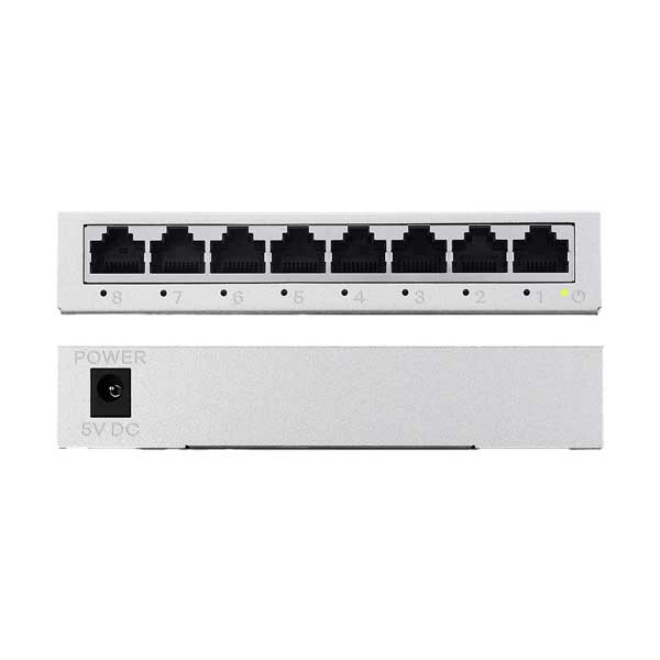 Zyxel V5 8-Port Gigabit Unmanaged Switch | Home & Office | GS-108BV5 - Image 2